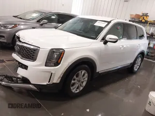2020 Kia Telluride LX with VIN 5XYP2DHC1LG052749, listed as a IAAI auction lot 42234107 with 158,605 mi miles and . Bid and sale history available at DreamBid. Image 2.