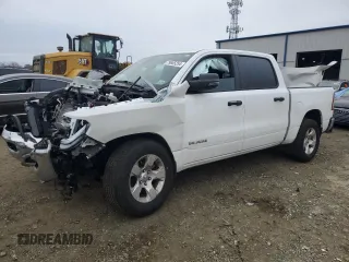 2024 Ram 1500 Big Horn with VIN 1C6RRFFGXRN120089, listed as a Copart auction lot 79665254 with Not provided miles and Salvage title. Bid and sale history available at DreamBid. Image 1.