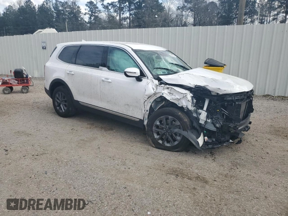 2024 Kia Telluride LX with VIN 5XYP24GCXRG425507, listed as a Copart auction lot 47872035 with Not provided miles and Salvage title. Bid and sale history available at DreamBid. Image 4.