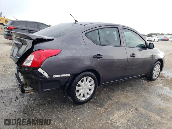 2015 Nissan Versa SV with VIN 3N1CN7AP0FL879386, listed as a Copart auction lot 57964685 with 119,321 mi miles and Salvage title. Bid and sale history available at DreamBid. Image 3.