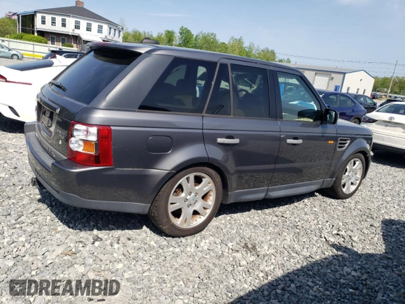 2006 Land Rover Range Rover Sport HSE z VIN SALSF25496A962842, wystawiony jako Copart lot #56920055 z przebiegiem 109 664 mil mil oraz Czysty tytuł • Clean title. Historia ofert i sprzedaży dostępna na DreamBid. Obrazek 3.