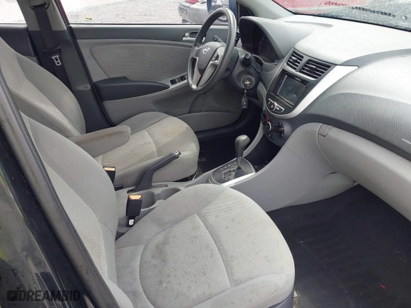 2014 Hyundai Accent GS with VIN KMHCT5AE7EU164658, listed as a IAAI auction lot 41911092 with 132,442 mi miles. Bid and sale history available at carsss.com. Image 5.
