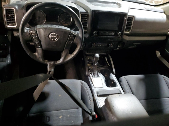 2022 Nissan Frontier SV with VIN 1N6ED1FK1NN673640, listed as a Copart auction lot 67550184 with 0 mi miles and Salvage Title. Bid and sale history available at carsss.com. Image 8.