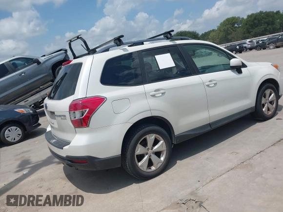 2014 Subaru Forester Premium with VIN JF2SJAEC8EH496254, listed as a IAAI auction lot 42754839 with 125,014 mi miles and . Bid and sale history available at DreamBid. Image 4.