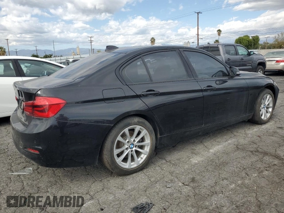 2017 BMW 3 Series 320i with VIN WBA8E1G37HNU17007, listed as a Copart auction lot 51469045 with 20,197 mi miles and Salvage Title. Bid and sale history available at carsss.com. Image 3.