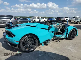 2019 Lamborghini Huracan Performante z VIN ZHWUS4ZF3KLA12102, wystawiony jako Copart lot #65319274 z przebiegiem Nie podano mil oraz Szkody całkowita. Historia ofert i sprzedaży dostępna na DreamBid. Obrazek 3.