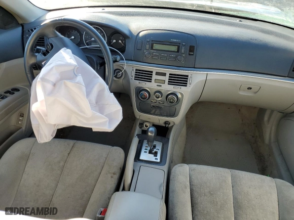 2006 Hyundai Sonata GLS with VIN 5NPEU46F46H095008, listed as a Copart auction lot 87467804 with 131,846 mi miles and Salvage Title. Bid and sale history available at carsss.com. Image 8.