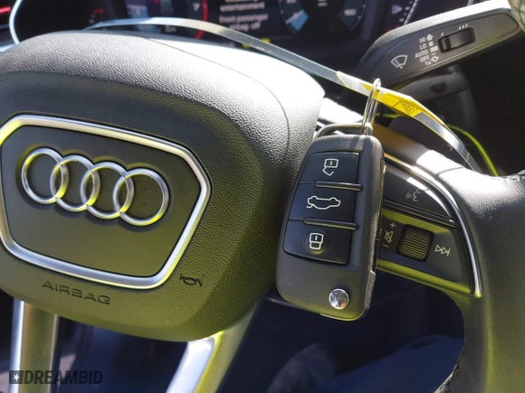 2023 Audi Q3 S line Premium with VIN WA1DECF38P1111626, listed as a IAAI auction lot 41935732 with 38,777 mi miles. Bid and sale history available at carsss.com. Image 11.
