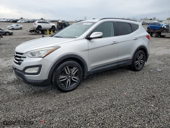 2013 Hyundai Santa Fe 2.0T Sport with VIN 5XYZUDLA6DG118531, listed as a Copart auction lot 52639755 with 172,200 mi miles and Clean Title. Bid and sale history available at carsss.com. Image 1.