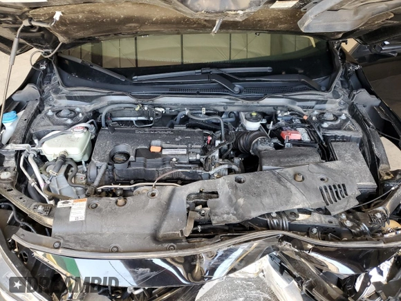 2020 Honda Civic Sedan Sport with VIN 2HGFC2F83LH557058, listed as a Copart auction lot 50556035 with 64,859 mi miles and Salvage Title. Bid and sale history available at carsss.com. Image 12.