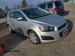 2014 Chevrolet Sonic LS with VIN 1G1JA6SHXE4103443, listed as a IAAI auction lot 41905108 with 82,872 mi miles and . Bid and sale history available at DreamBid. Image 1.