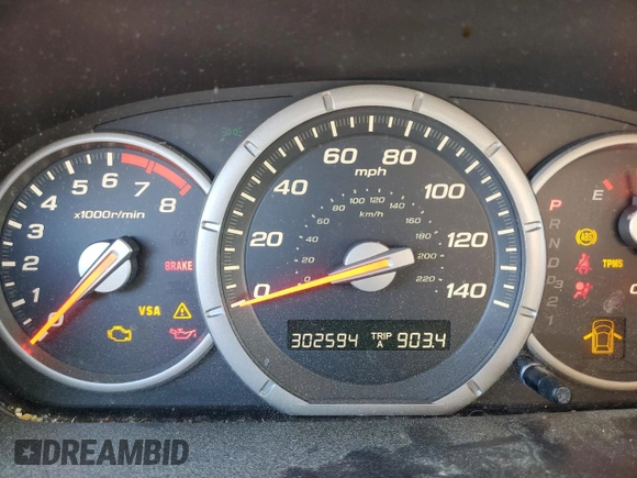 2008 Honda Pilot EX-L with VIN 5FNYF18538B006234, listed as a Copart auction lot 46529335 with 302,594 mi miles and Clean Title. Bid and sale history available at carsss.com. Image 9.