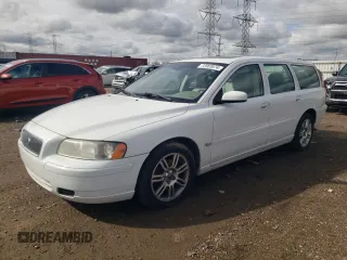 2006 Volvo V70 2.4L with VIN YV1SW640262595736, listed as a Copart auction lot 72063874 with 144,987 mi miles and Salvage Title. Bid and sale history available at carsss.com. Image 1.