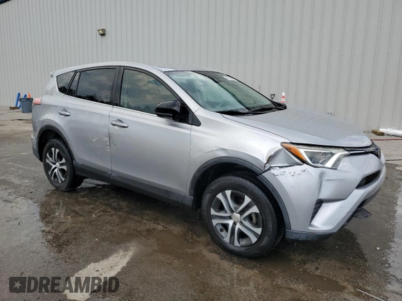 2017 Toyota RAV4 LE with VIN 2T3ZFREV3HW387441, listed as a Copart auction lot 51742245 with 104,823 mi miles and Salvage Title. Bid and sale history available at DreamBid. Image 4.