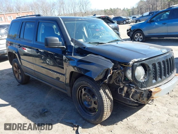 2013 Jeep Patriot Sport with VIN 1C4NJRBB1DD237178, listed as a IAAI auction lot 41773763 with 148,306 mi miles and . Bid and sale history available at carsss.com. Image 1.