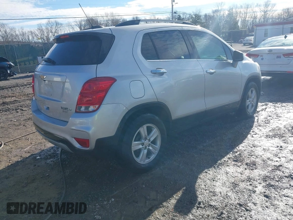 2019 Chevrolet Trax LT z VIN KL7CJLSBXKB962501, wystawiony jako IAAI lot #41446135 z przebiegiem 134 864 mil mil oraz . Historia ofert i sprzedaży dostępna na DreamBid. Obrazek 4.