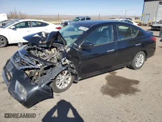 2015 Nissan Versa SV with VIN 3N1CN7AP6FL934035, listed as a Copart auction lot 49172505 with 141,285 mi miles and Salvage Title. Bid and sale history available at carsss.com. Image 1.