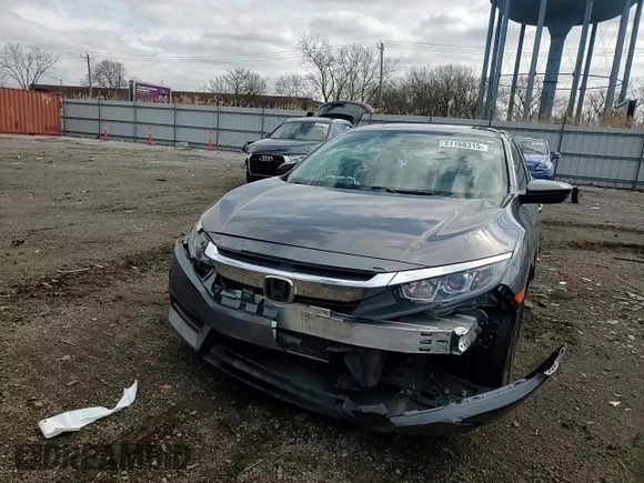 2017 Honda Civic LX with VIN 19XFC2F55HE034793, listed as a Copart auction lot 51168315 with Not Provided miles and Salvage Title. Bid and sale history available at DreamBid. Image 11.