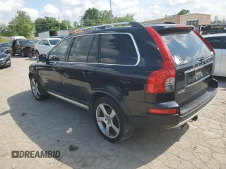 2012 Volvo XC90 R-Design with VIN YV4952CT5C1615178, listed as a Copart auction lot 55221874 with 189,105 mi miles and Salvage Title. Bid and sale history available at carsss.com. Image 2.