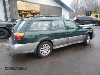 2002 Subaru Legacy Outback Limited with VIN 4S3BH686927611149, listed as a Copart auction lot 43475355 with 164,387 mi miles and Salvage title. Bid and sale history available at DreamBid. Image 3.