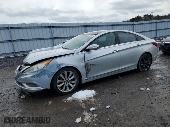 2012 Hyundai Sonata Limited with VIN 5NPEC4AB4CH474335, listed as a Copart auction lot 44279805 with 206,775 mi miles and Salvage Title. Bid and sale history available at DreamBid. Image 1.