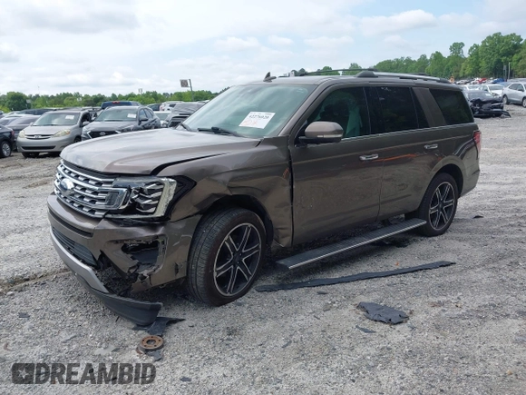 2019 Ford Expedition Limited with VIN 1FMJU1KT7KEA22116, listed as a IAAI auction lot 42276020 with 104,557 mi miles and . Bid and sale history available at DreamBid. Image 2.