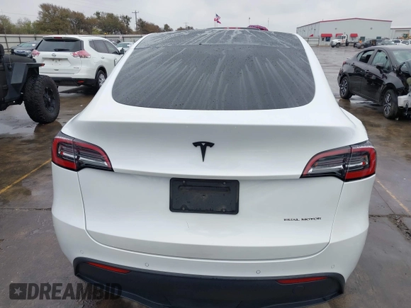 2022 Tesla Model Y Long Range with VIN 7SAYGDEE3NF380067, listed as a IAAI auction lot 41016704 with 52,180 mi miles and . Bid and sale history available at DreamBid. Image 16.