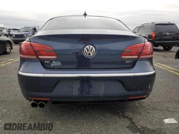 2013 Volkswagen CC Sport with VIN WVWBP7AN4DE508648, listed as a Copart auction lot 85769284 with 88,300 mi miles and Salvage Title. Bid and sale history available at carsss.com. Image 6.