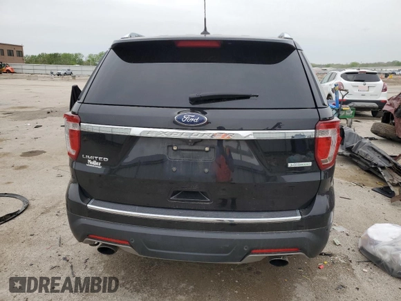 2018 Ford Explorer Limited z VIN 1FM5K7FH2JGC93409, wystawiony jako Copart lot #54525715 z przebiegiem 73 528 mil mil oraz Szkoda całkowita • Salvage title. Historia ofert i sprzedaży dostępna na DreamBid. Obrazek 6.