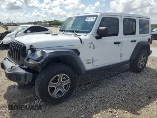 2020 Jeep Wrangler Unlimited Sport S с VIN 1C4HJXDN6LW265960, выставлен на аукционе Copart как лот 55750775 с пробегом 62 990 миль миль и На запчасти • Non repairable. История ставок и продаж доступна на DreamBid. Изображение 1.