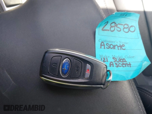 2021 Subaru Ascent Limited with VIN 4S4WMALD1M3403987, listed as a IAAI auction lot 41757117 with 55,532 mi miles and . Bid and sale history available at DreamBid. Image 11.