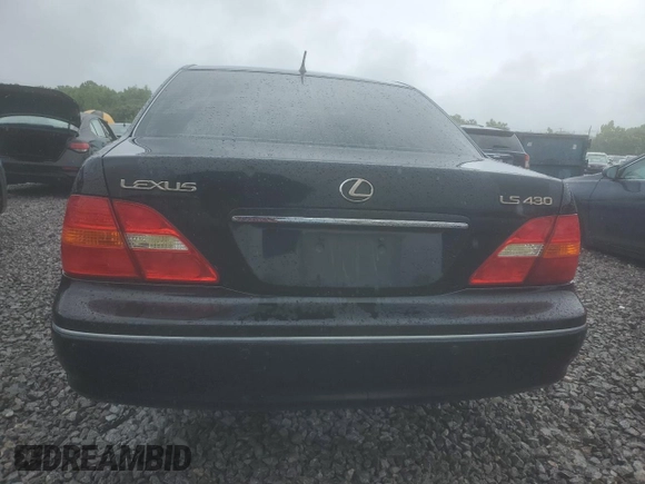 2002 Lexus LS 430 z VIN JTHBN30FX20055427, wystawiony jako Copart lot #58849835 z przebiegiem 264 388 mil mil oraz Czysty tytuł • Clean title. Historia ofert i sprzedaży dostępna na DreamBid. Obrazek 6.