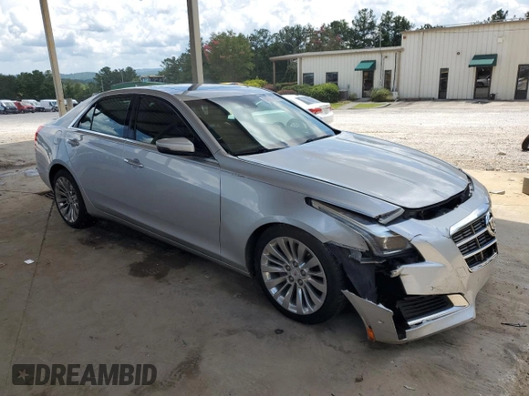 2014 Cadillac CTS Performance RWD with VIN 1G6AS5SX5E0140562, listed as a Copart auction lot 64336615 with 86,564 mi miles and Salvage title. Bid and sale history available at DreamBid. Image 4.