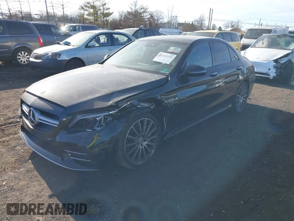 2019 Mercedes-Benz C 43 AMG with VIN 55SWF6EB8KU299343, listed as a IAAI auction lot 41432149 with 40,744 mi miles and . Bid and sale history available at DreamBid. Image 17.