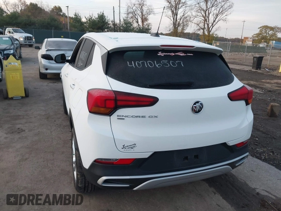 2023 Buick Encore GX Preferred z VIN KL4MMCSL7PB134298, wystawiony jako IAAI lot #40706507 z przebiegiem 9 120 mil mil oraz . Historia ofert i sprzedaży dostępna na DreamBid. Obrazek 3.