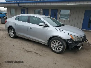 2014 Buick LaCrosse with VIN 1G4GA5GR7EF174435, listed as a Copart auction lot 50877835 with 107,226 mi miles and Salvage title. Bid and sale history available at DreamBid. Image 4.