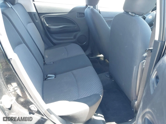 2017 Mitsubishi Mirage ES with VIN ML32A3HJ2HH017841, listed as a IAAI auction lot 42020596 with 112,959 mi miles. Bid and sale history available at carsss.com. Image 8.