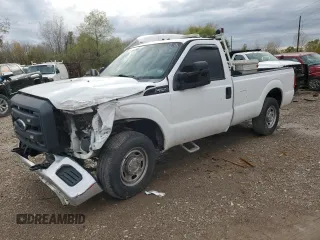 2013 Ford F-250 XL with VIN 1FTBF2A65DEA63805, listed as a Copart auction lot 63109464 with 199,691 mi miles and Salvage Title. Bid and sale history available at DreamBid. Image 1.