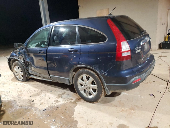 2007 Honda CR-V EX-L with VIN JHLRE38797C068756, listed as a Copart auction lot 84513504 with 0 mi miles and Salvage Title. Bid and sale history available at carsss.com. Image 2.
