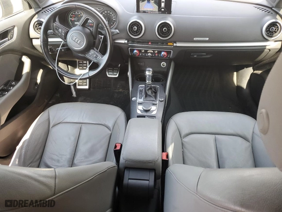 2017 Audi A3 Sportback e-tron Premium with VIN WAUUPBFF9HA077411, listed as a Copart auction lot 58949384 with 79,909 mi miles and Salvage Title. Bid and sale history available at carsss.com. Image 8.