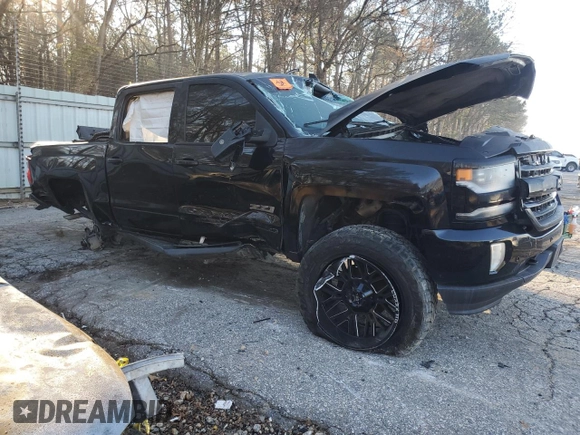 2016 Chevrolet Silverado 1500 LTZ with VIN 3GCUKSEC1GG311789, listed as a Copart auction lot 46133745 with Not Provided miles and Salvage Title. Bid and sale history available at DreamBid. Image 4.