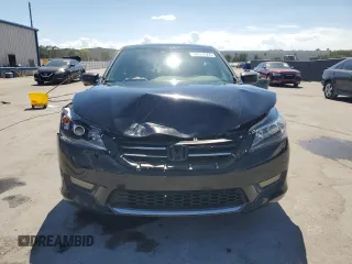 2015 Honda Accord EX-L with VIN 1HGCR2F81FA135648, listed as a Copart auction lot 60317355 with 217,789 mi miles and Salvage title. Bid and sale history available at DreamBid. Image 5.