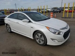 2015 Hyundai Sonata Hybrid Limited with VIN KMHEC4A45FA121367, listed as a Copart auction lot 50946745 with 99,098 mi miles and Salvage Title. Bid and sale history available at carsss.com. Image 4.
