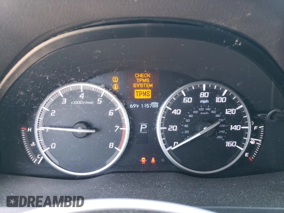 2013 Acura RDX Technology with VIN 5J8TB3H57DL016226, listed as a Copart auction lot 48532985 with 115,788 mi miles and Salvage Title. Bid and sale history available at carsss.com. Image 9.