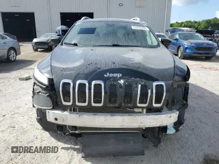 2018 Jeep Cherokee Latitude Plus with VIN 1C4PJLLB2JD524285, listed as a Copart auction lot 51236325 with 133,465 mi miles and Salvage Title. Bid and sale history available at DreamBid. Image 5.