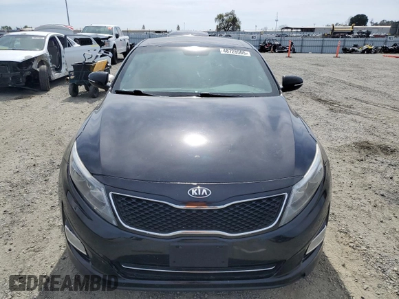 2015 Kia Optima EX with VIN 5XXGN4A72FG517116, listed as a Copart auction lot 48728505 with 140,351 mi miles and Salvage Title. Bid and sale history available at carsss.com. Image 5.