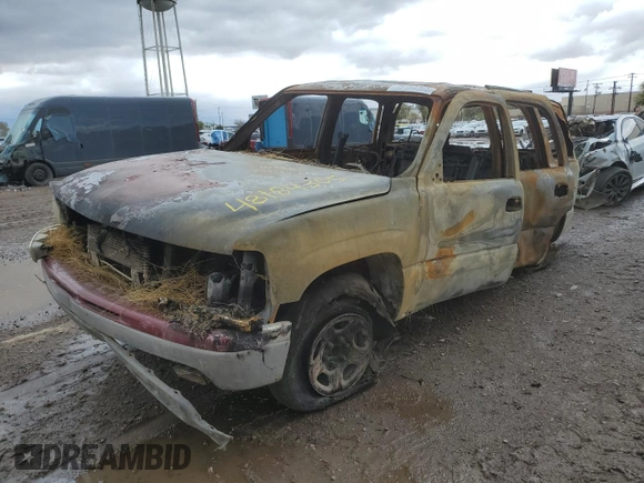 2005 Chevrolet Tahoe LS with VIN 1GNEC13V25J226379, listed as a Copart auction lot 48184305 with 0 mi miles and Non Repairable. Bid and sale history available at carsss.com. Image 1.