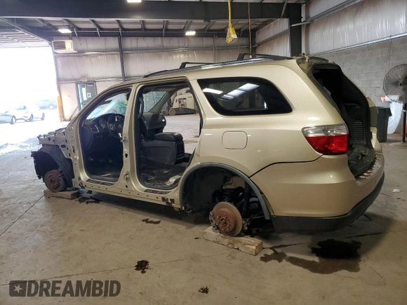2011 Dodge Durango Citadel with VIN 1D4RE5GG6BC653770, listed as a Copart auction lot 71091524 with 0 mi miles and Salvage Title. Bid and sale history available at carsss.com. Image 2.