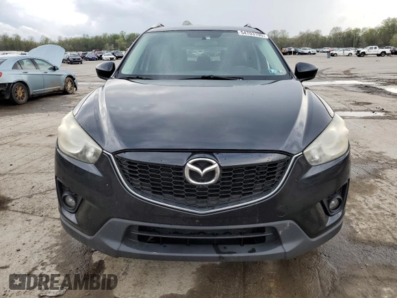 2014 Mazda CX-5 Touring with VIN JM3KE2CY8E0424757, listed as a Copart auction lot 54703195 with 111,401 mi miles and Salvage Title. Bid and sale history available at DreamBid. Image 5.
