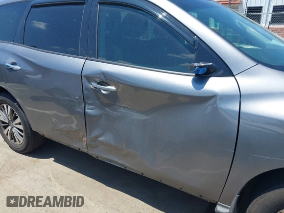 2018 Nissan Pathfinder S with VIN 5N1DR2MM6JC620315, listed as a IAAI auction lot 42225525 with 102,413 mi miles and . Bid and sale history available at DreamBid. Image 17.